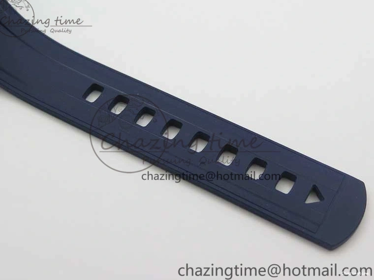 0427 2018 Seamaster Diver 300M SS RG VSF 1:1 Best Edition RG Bezel Blue Dial on Blue Rubber Strap A Contemporary 7927